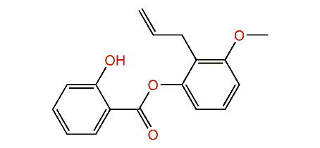 2-Allyl-3-methoxyphenyl 2-hydroxybenzoate